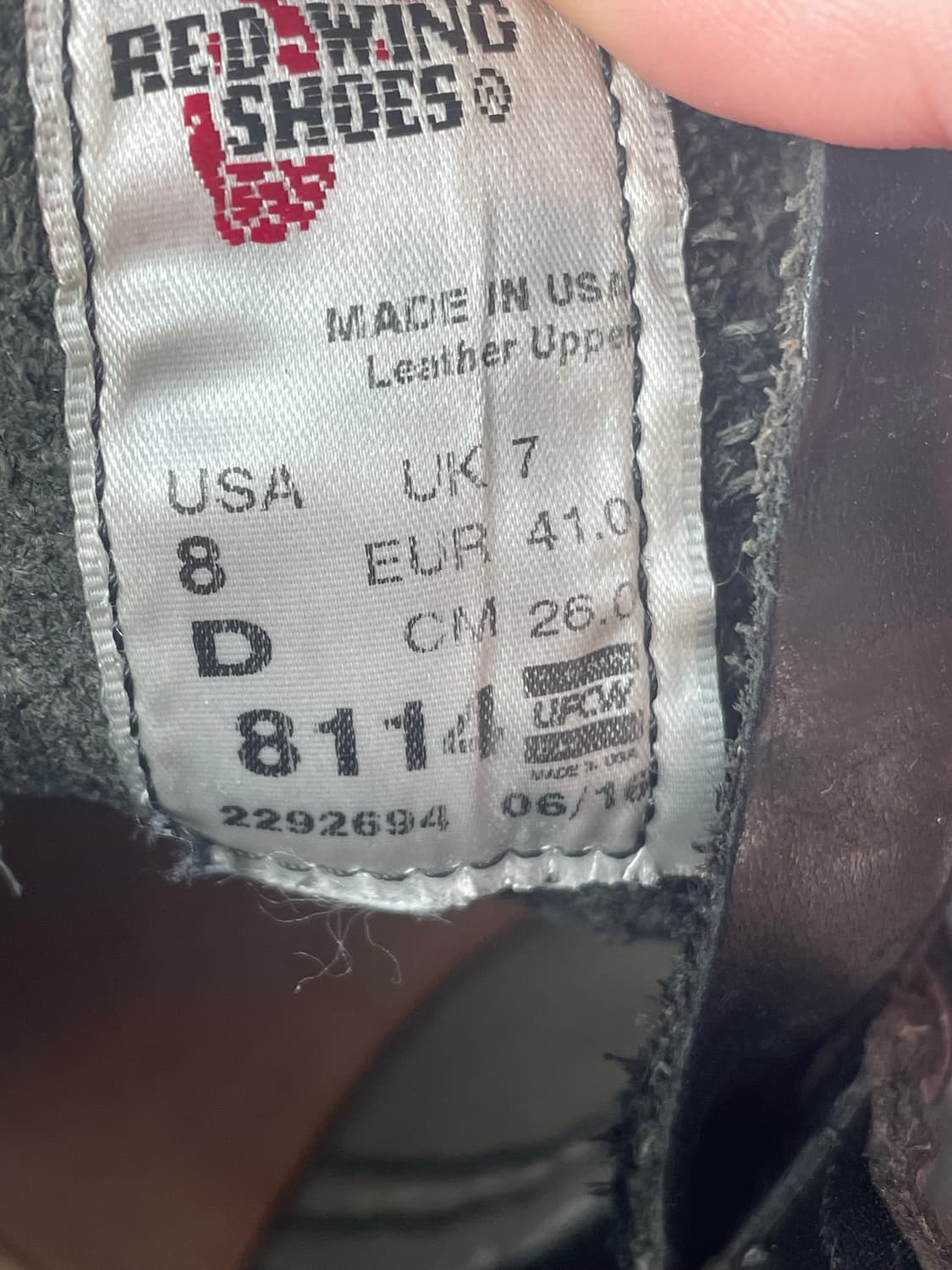 레드윙 아이언레인저 8114 8D 상품이미지2