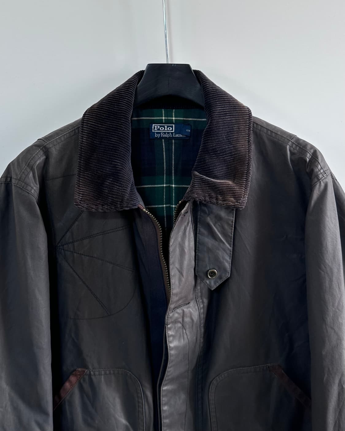 폴로 왁스드 코튼 모호크 헌팅 자켓 (va.100) 상품이미지2