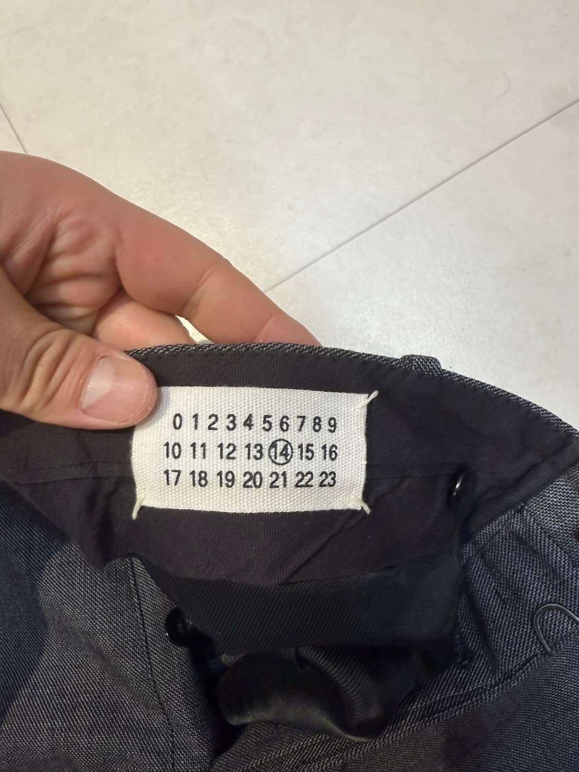 마르지엘라 울 팬츠 상품이미지2