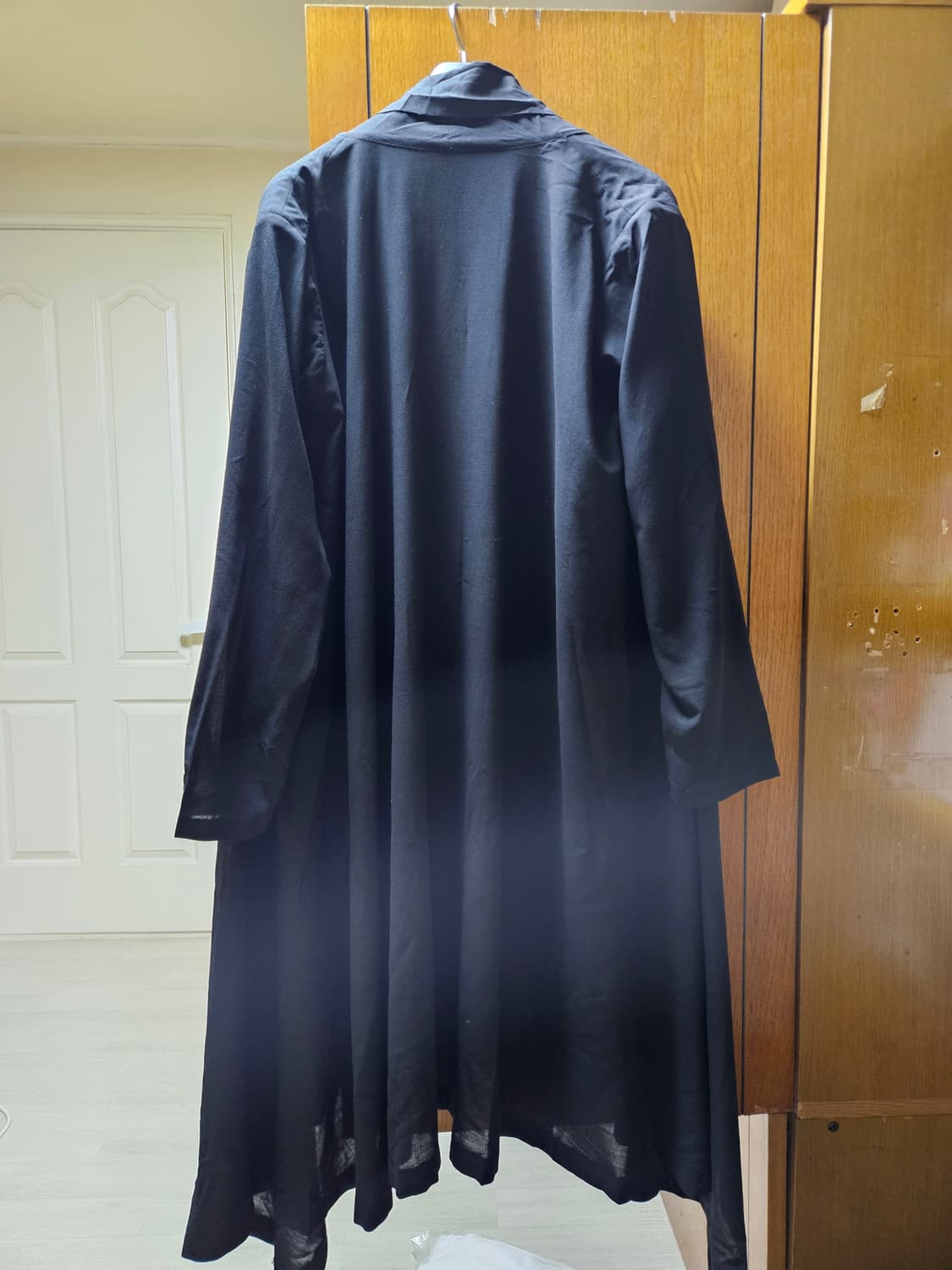 ISSEY MIYAKE  FETE 이세이 미야케 맥시 롱 가디건 블랙 상품이미지2