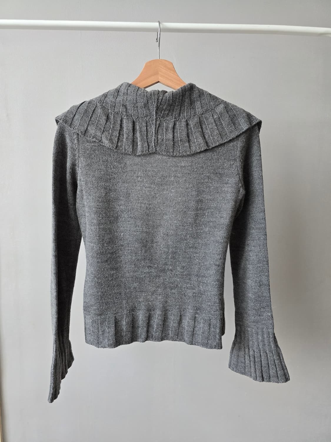 이탈리아 NARACAMICIE 울혼방 랩가디건 상품이미지3