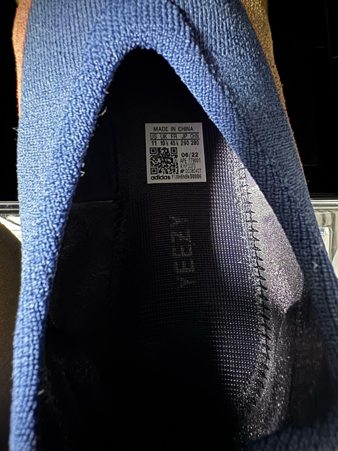 [290] 이지 Yeezy Knit RNR 니트러너 페이디드인디고 상품이미지6