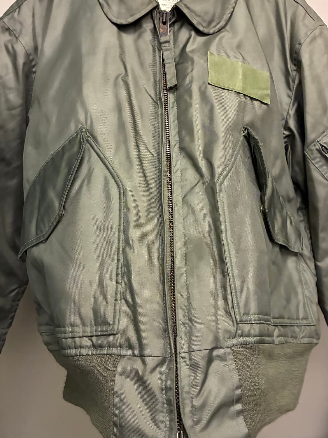 (L/42~44)90s OG CWU-45P 밀리터리 플라이트자켓 탑건 상품이미지5