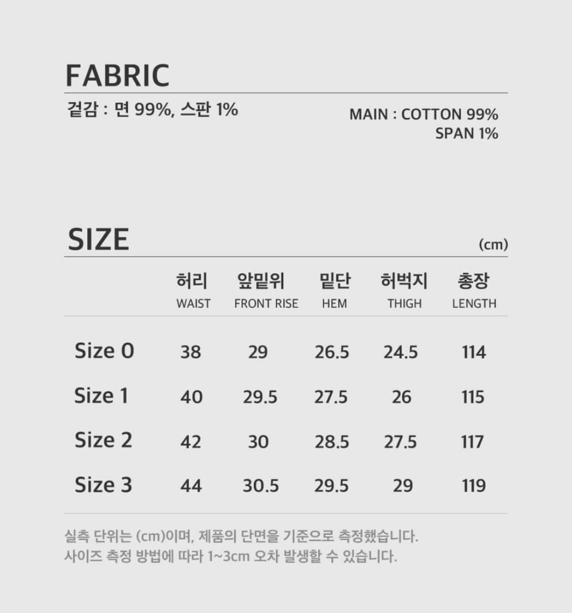 언더마이카 MU.158 플레어 왁스 코티드 플레어 진 0 사이즈 상품이미지4