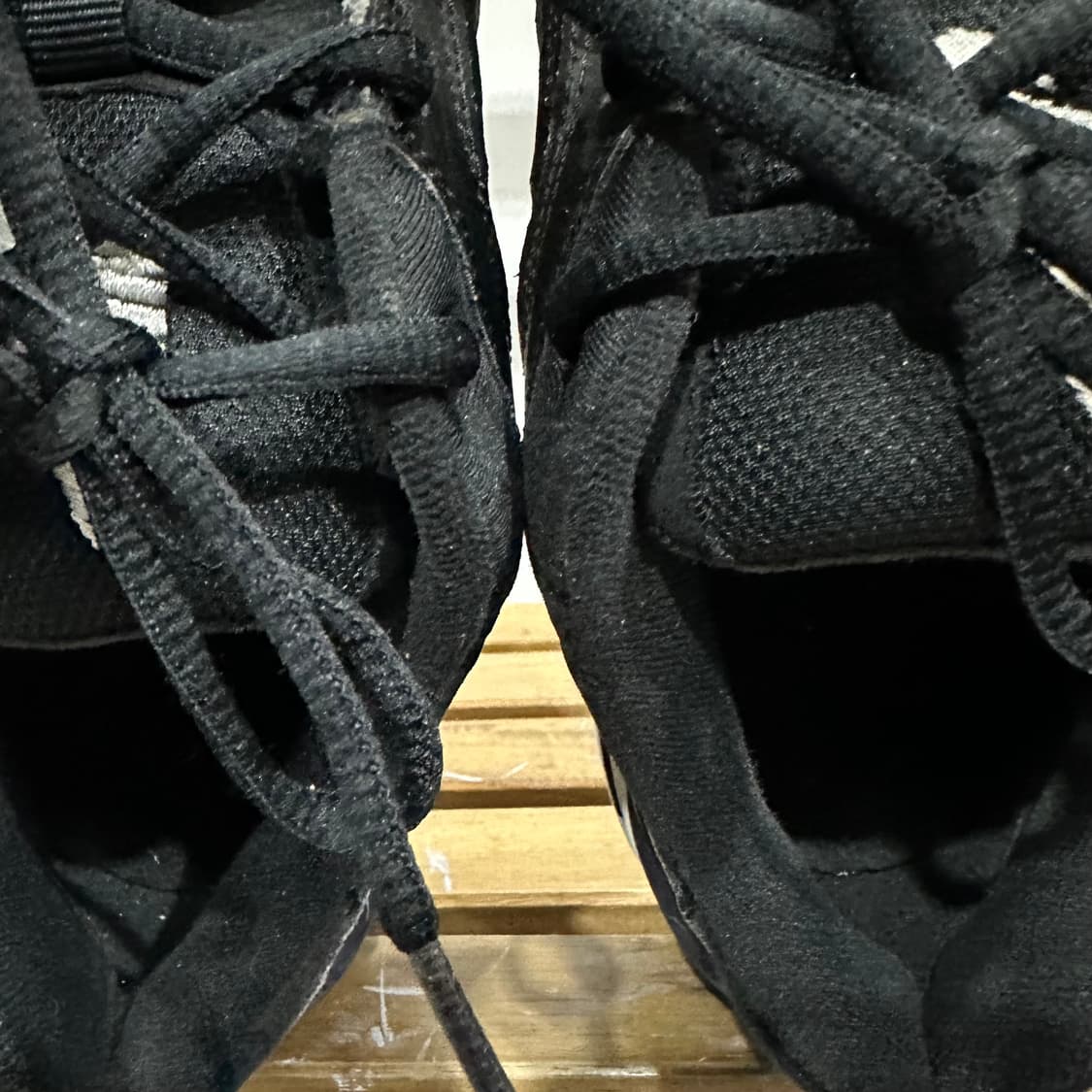 255) 나이키 운동화 남성 남자 신발 M2K 테크노 블랙 레더 상품이미지8