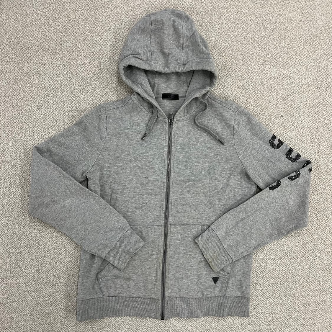 S 게스 긴팔 후드 집업 자켓 0202M1 상품이미지1