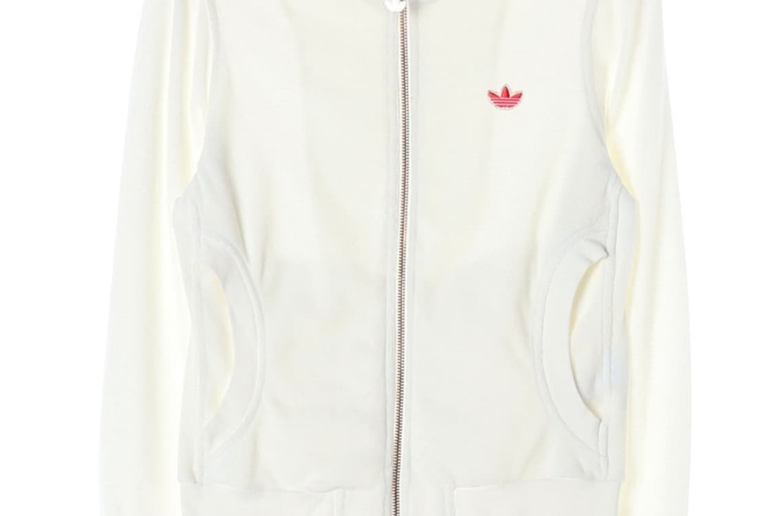 아디다스 화이트 벨루어 퍼 져지 S 상품이미지4