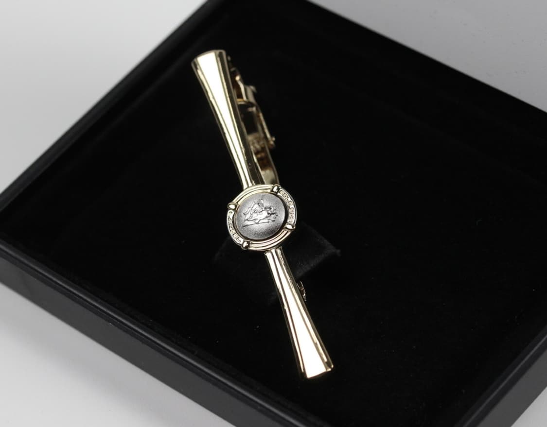 란셀 A등급 5.8cm 말 기마 폴로 컵 프랑스 남자 명품 넥타이핀  상품이미지1