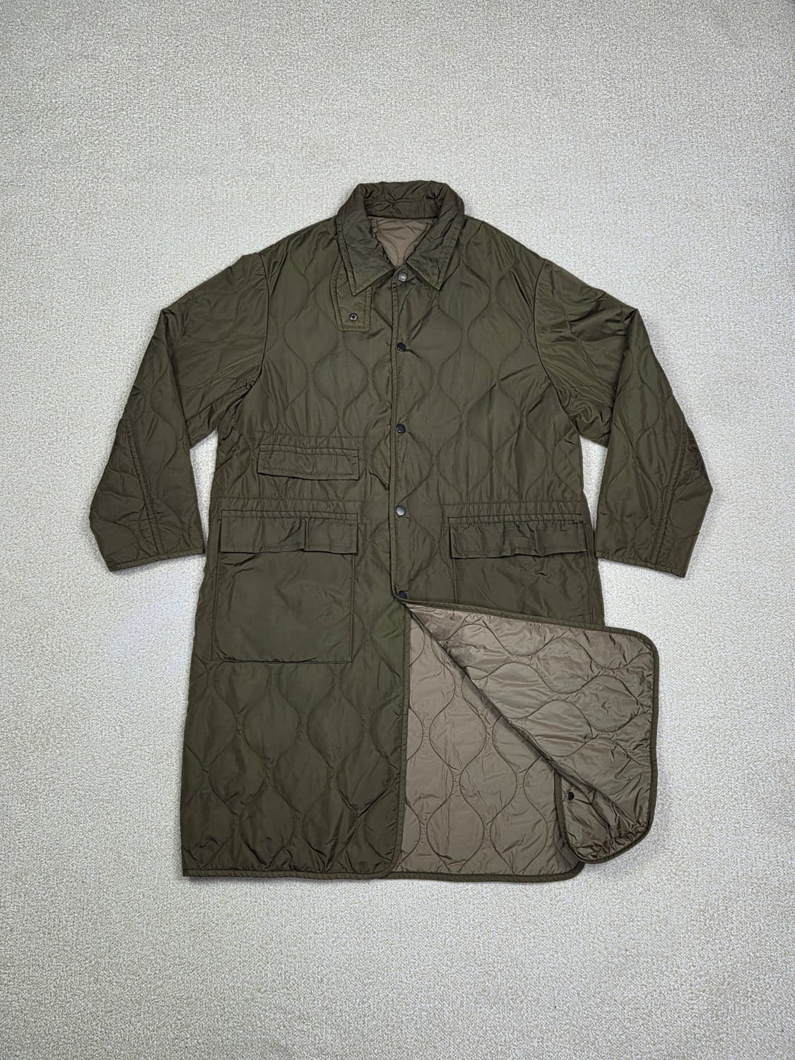 [스튜디오 톰보이] 3M 신슐레이트 퀼팅 롱 코트 | 00241 상품이미지6