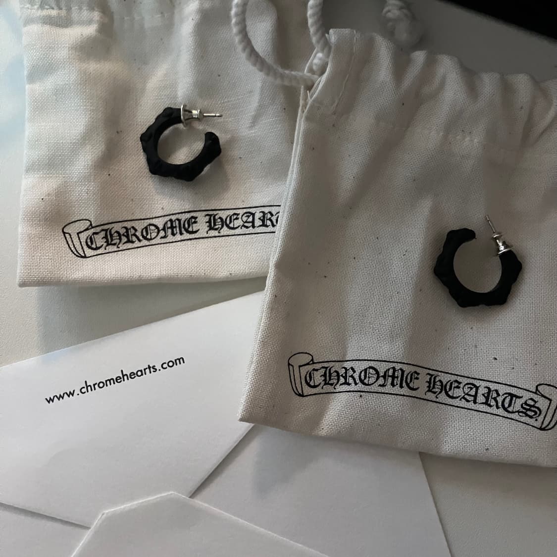 크롬하츠 실리콘 이어링 2P 상품이미지2