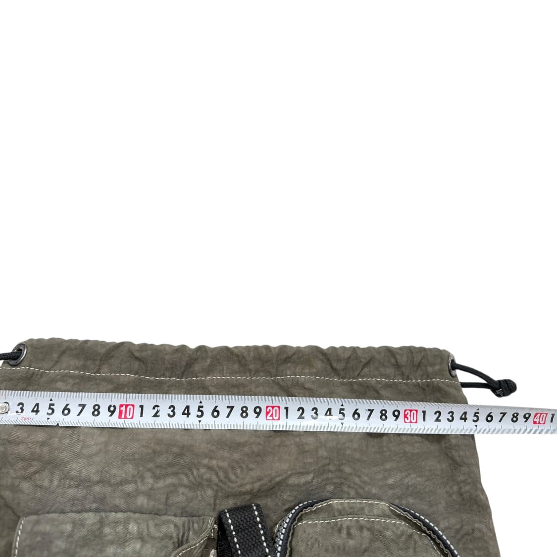 키플링 빈티지 Y2K 복조리 미니백팩 가방 카키 그린 상품이미지3