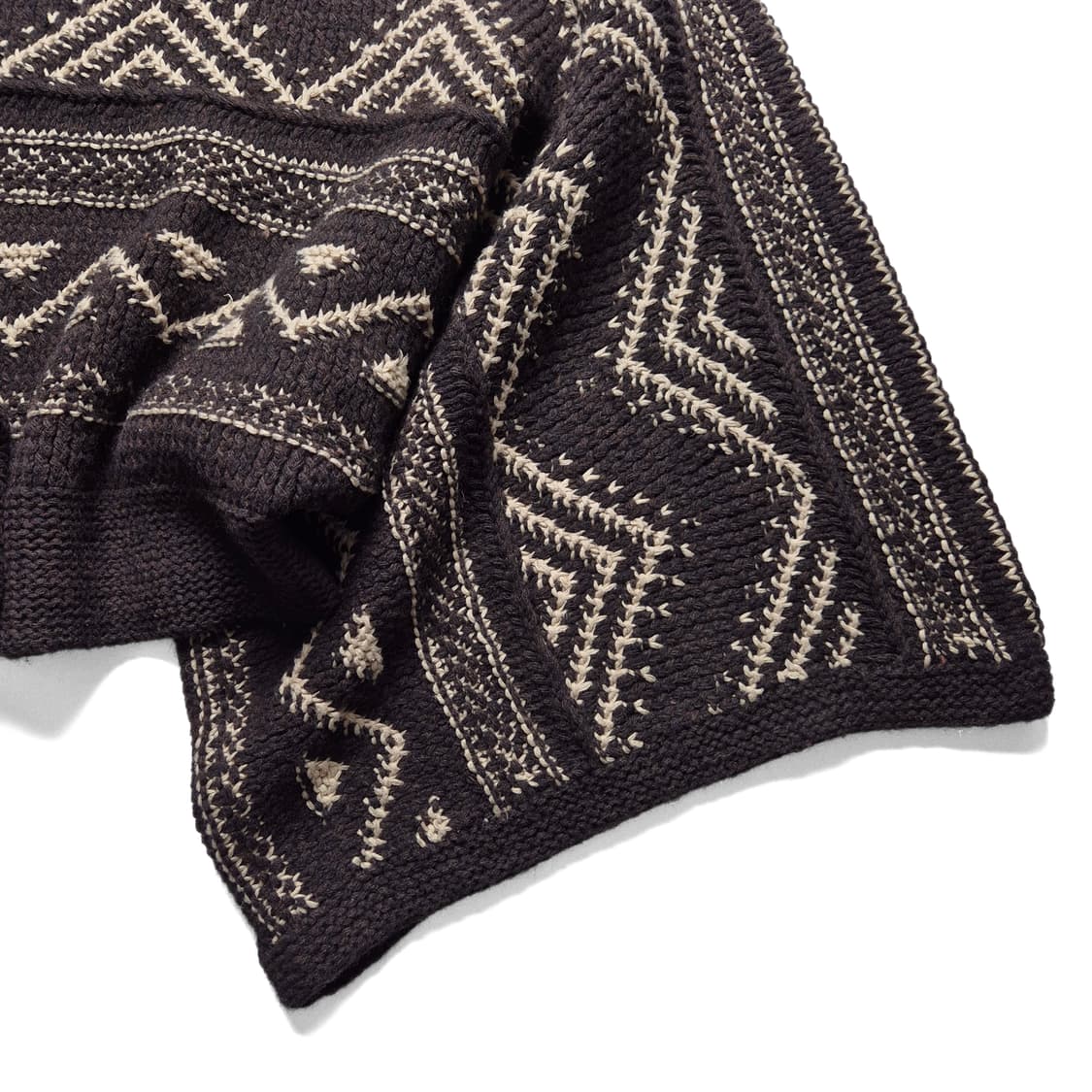 [S] 폴로 진스 컴퍼니 아즈텍 울 케이프 스웨터 상품이미지4