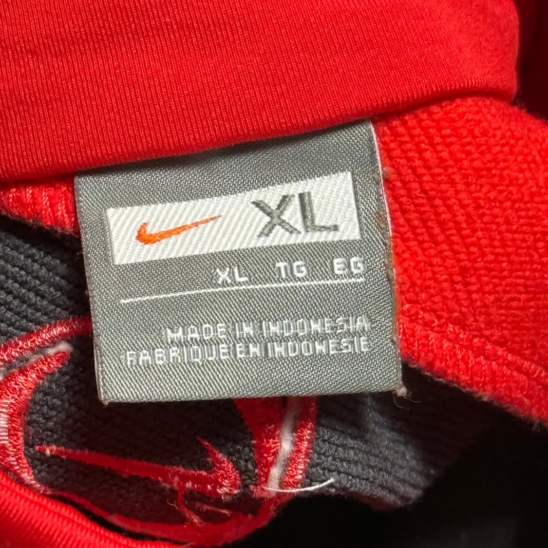 XL 나이키 대한민국 국가대표 반팔 집업 상품이미지4