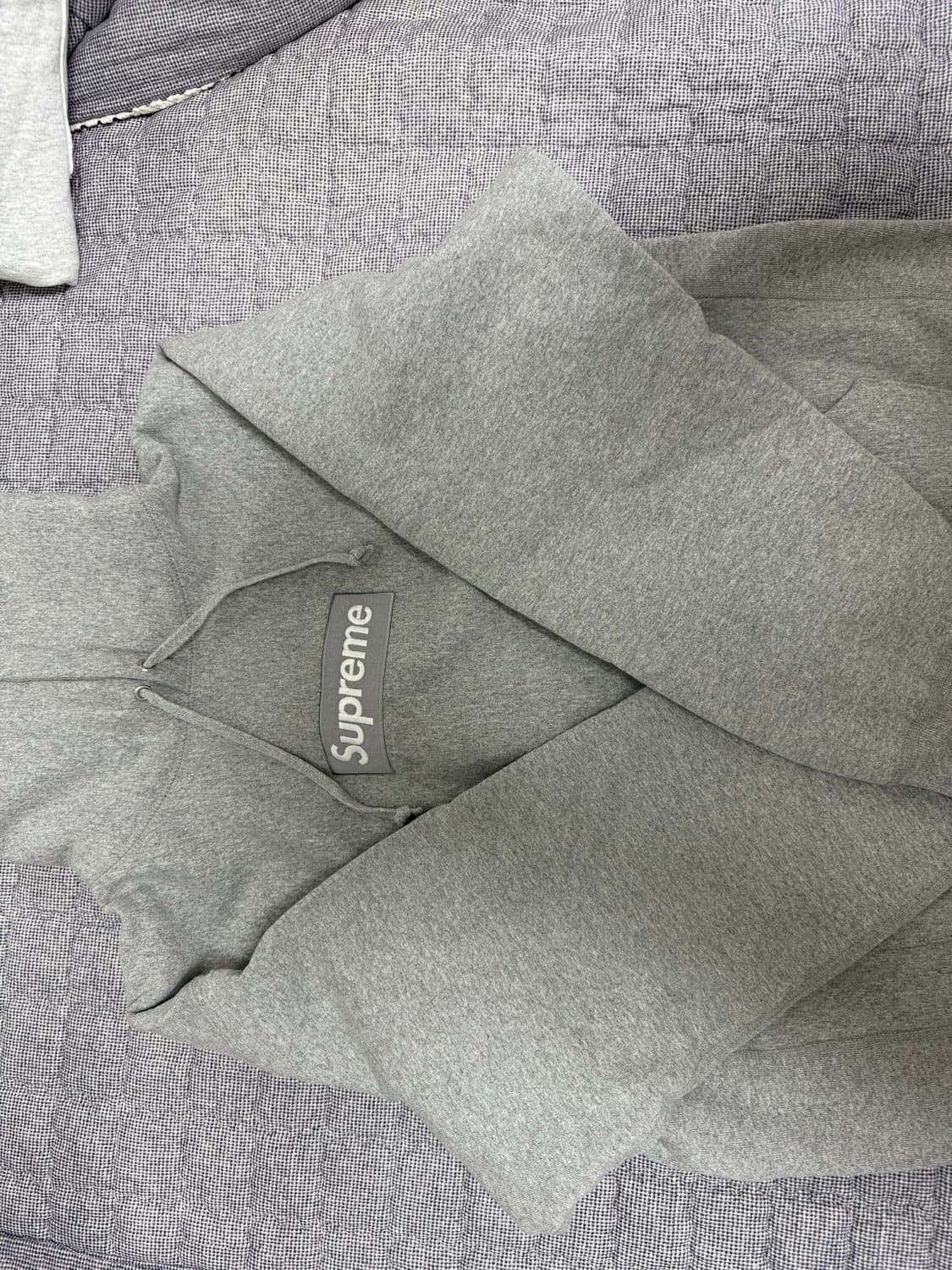 [M]슈프림 헤더그레이 후드티 상품이미지2