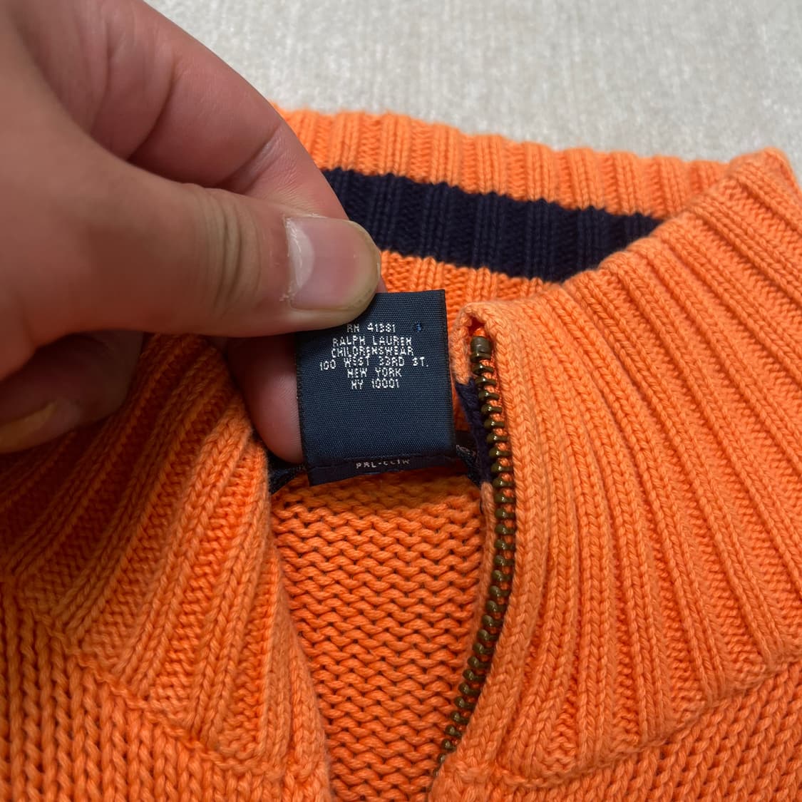 95 폴로 랄프로렌 니트 집업 상품이미지4