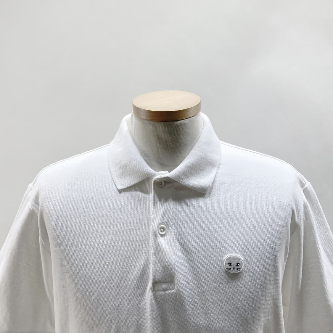 프로젝트엠 남성카라반팔티 화이트 M 95  상품이미지2