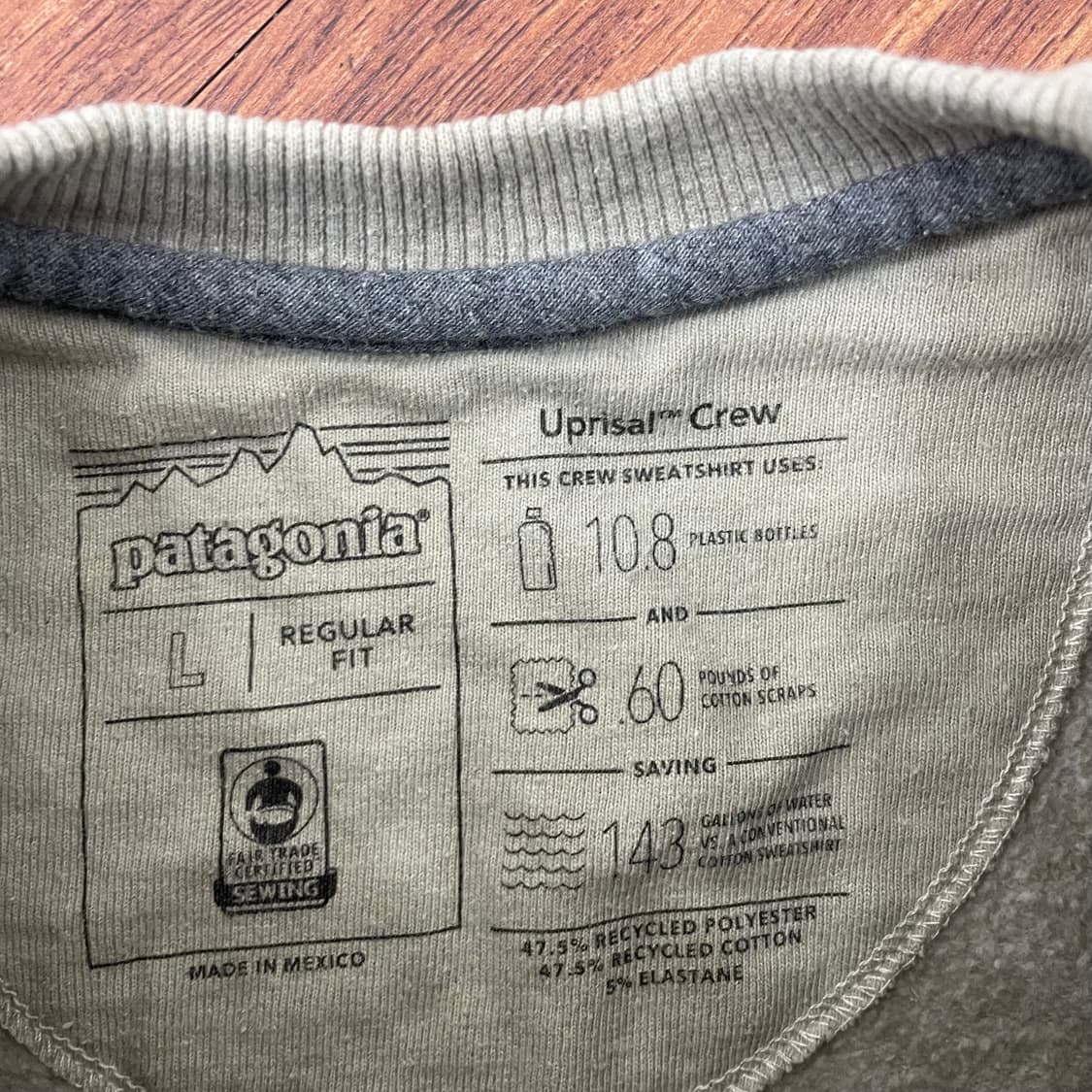 파타고니아 피츠로이 베어 맨투맨 상품이미지3