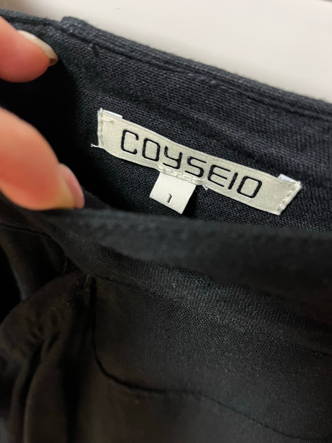 [1] 코이세이오 페어리 스트링 스커트 블랙 상품이미지7