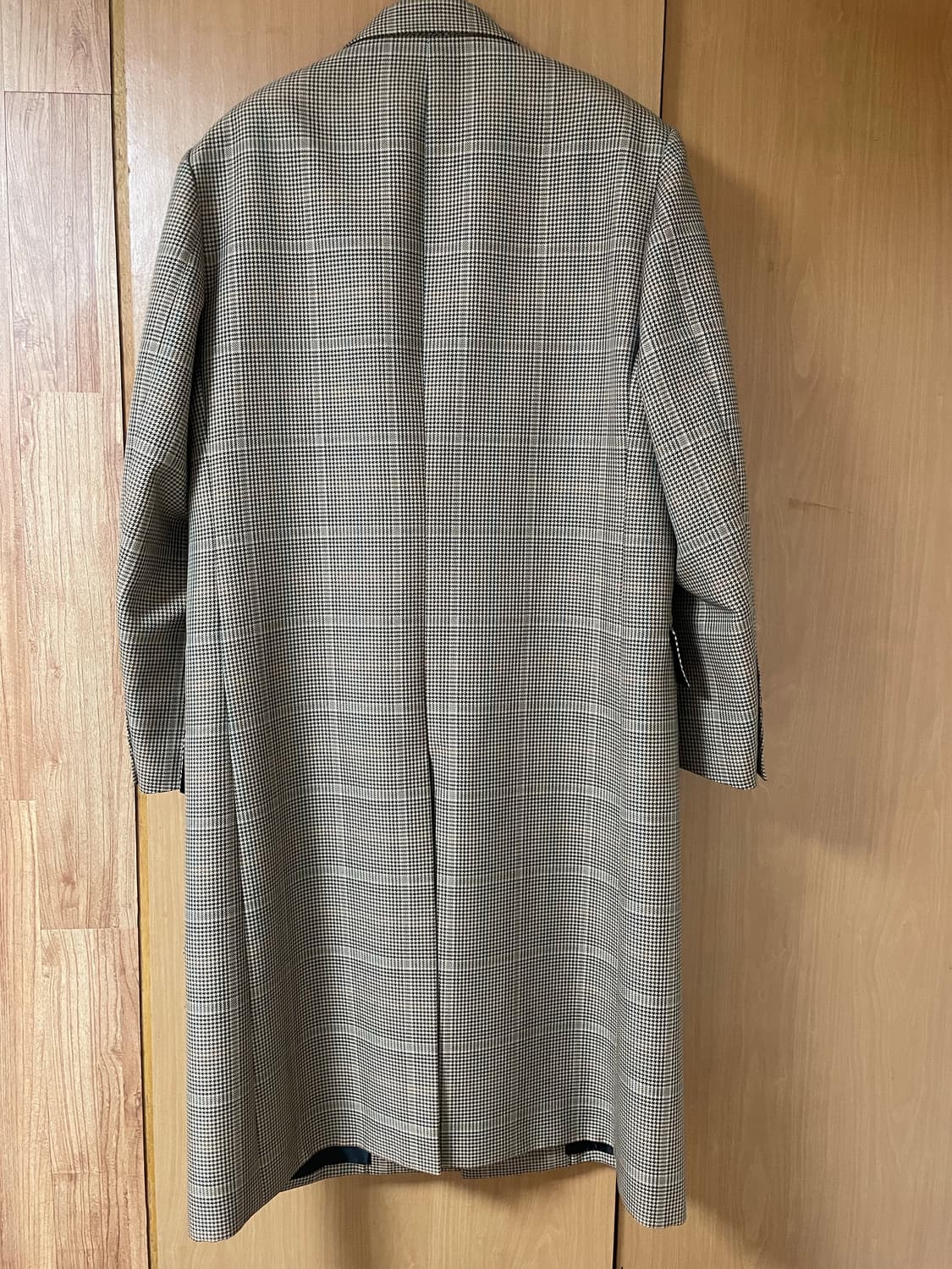 앤더슨벨 조셉 베이지 체크코트 상품이미지2