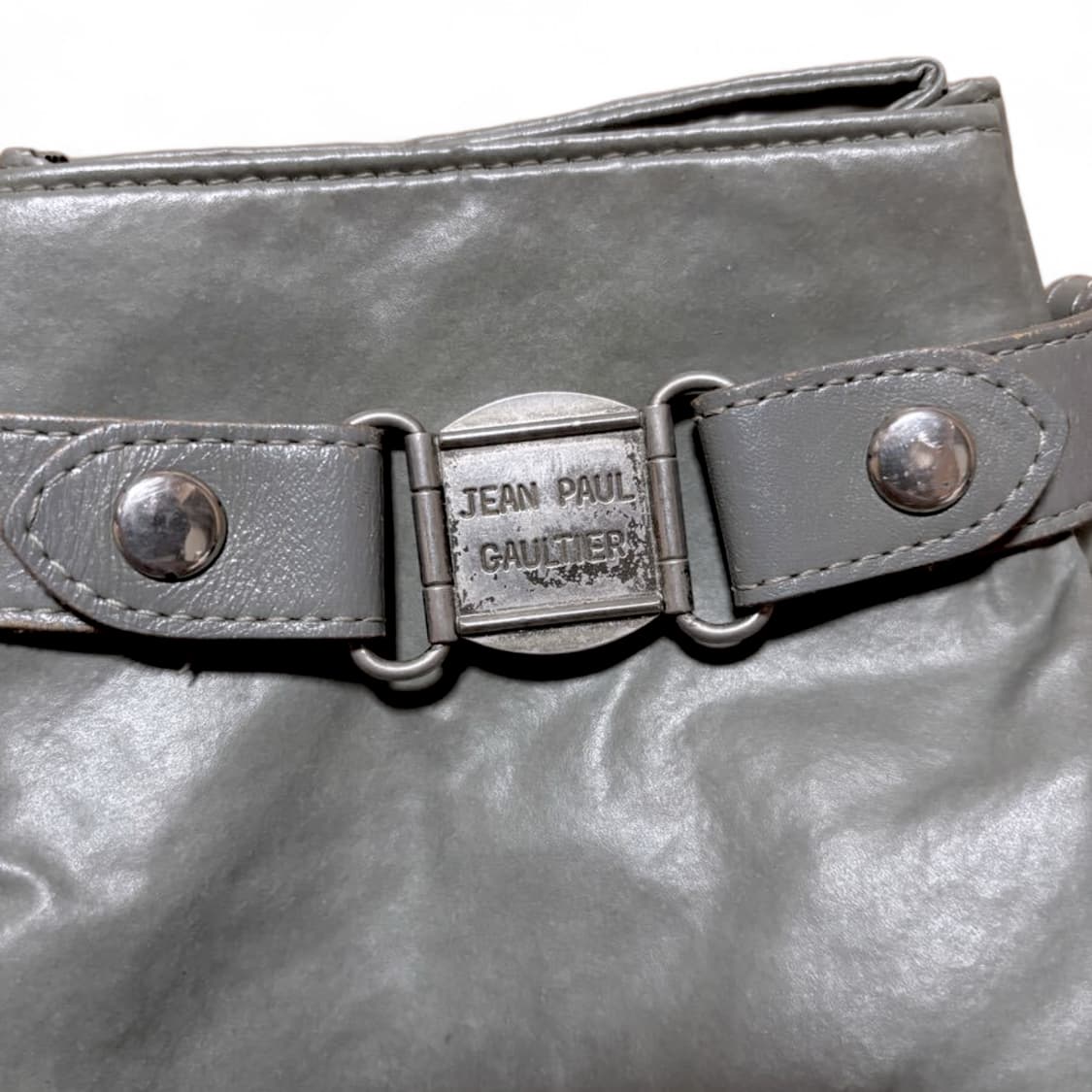 장폴고티에 빈티지 레더 미니 백팩 상품이미지6