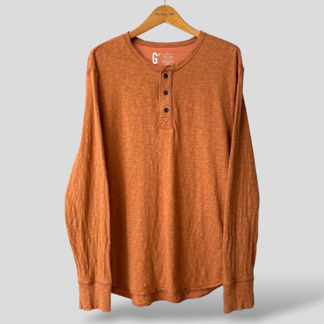 (L)GAP 갭 헨리넥 긴팔티셔츠 상품이미지1