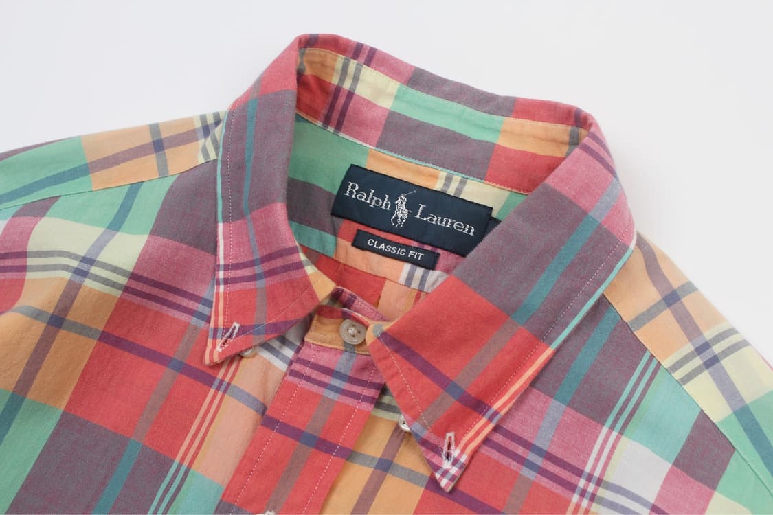 POLO RALPH LAUREN Check Shirt (Made In I 상품이미지3