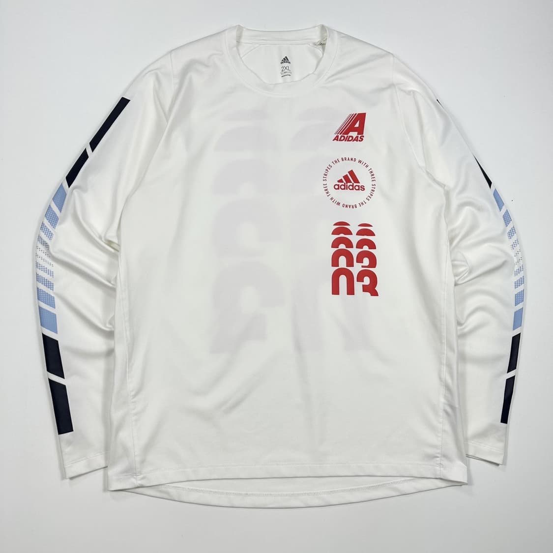 아디다스 오리지널 런닝 화이트 긴팔티셔츠 (XXL) 상품이미지2