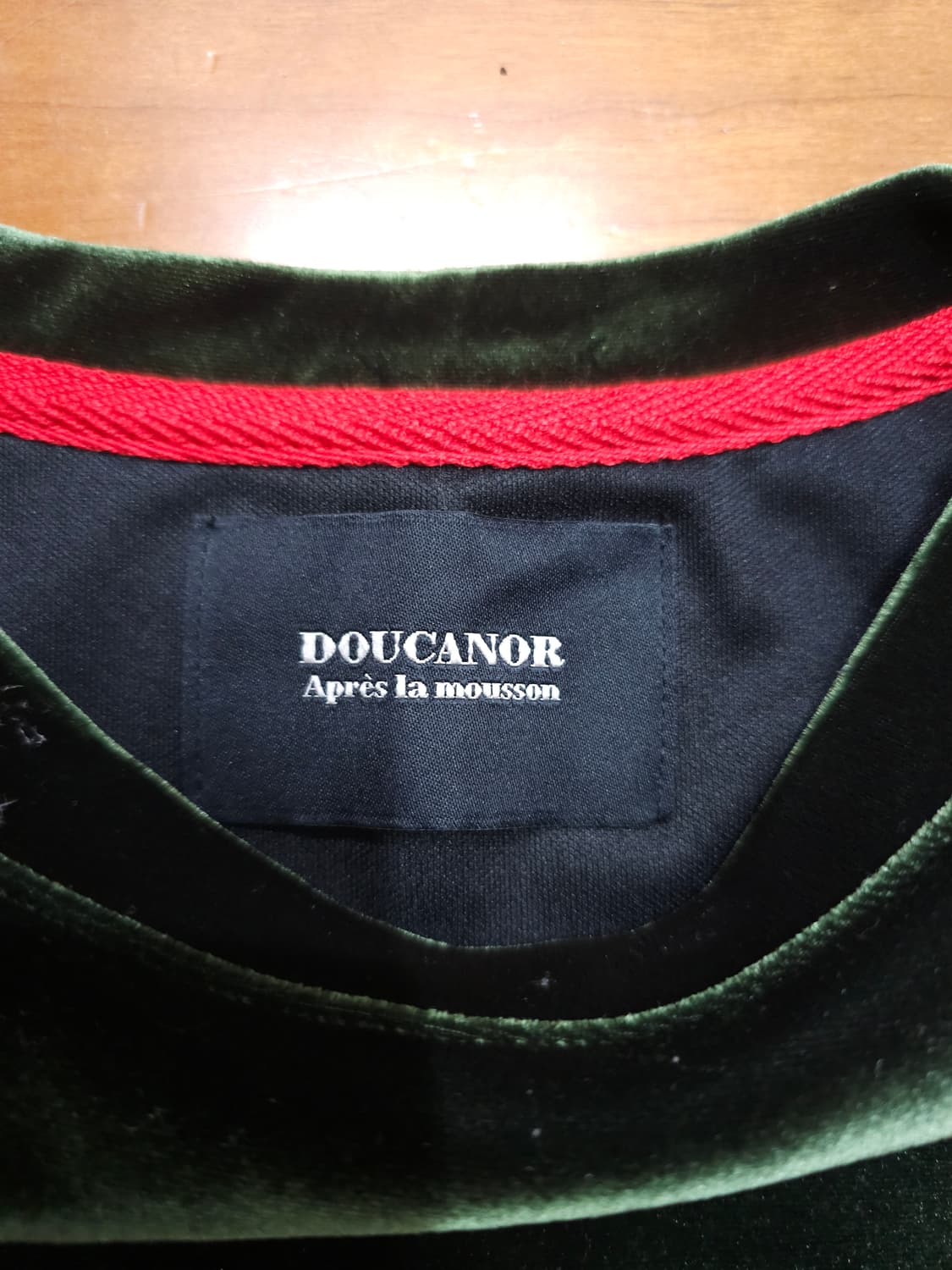 Doucan 두칸 벨벳 맨투맨 상품이미지7