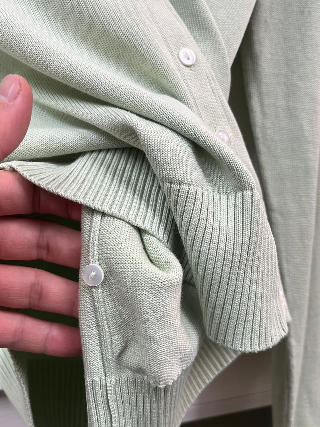 Brooks Brothers 브룩스브라더스 민트 가디건 상품이미지4