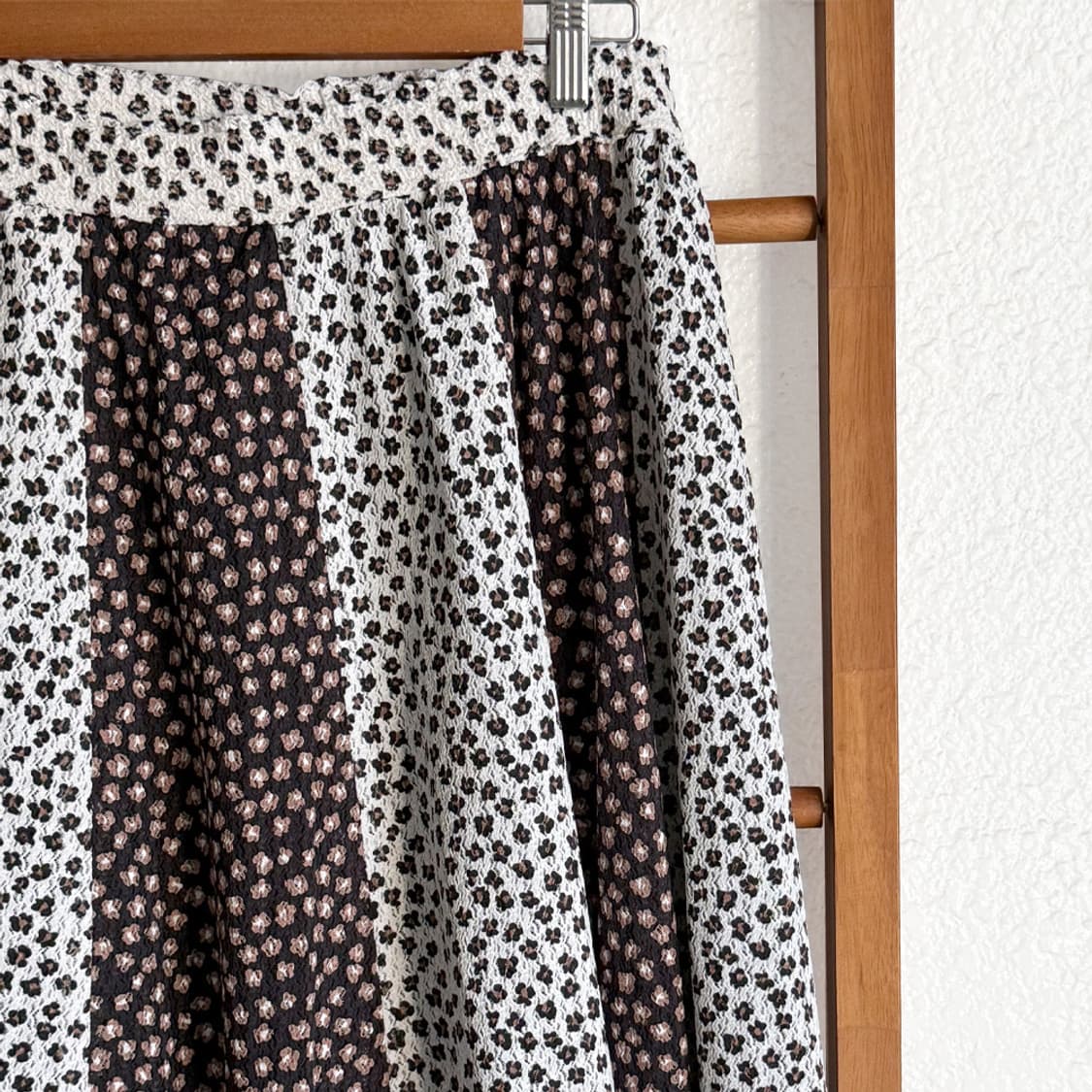 포크로즈 패치워크 스커트 상품이미지2