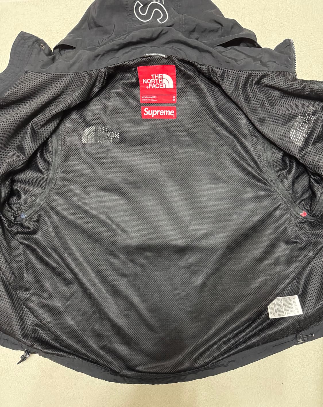 슈프림 노스페이스 트레킹 컨버터블 자켓 블랙 M 상품이미지9