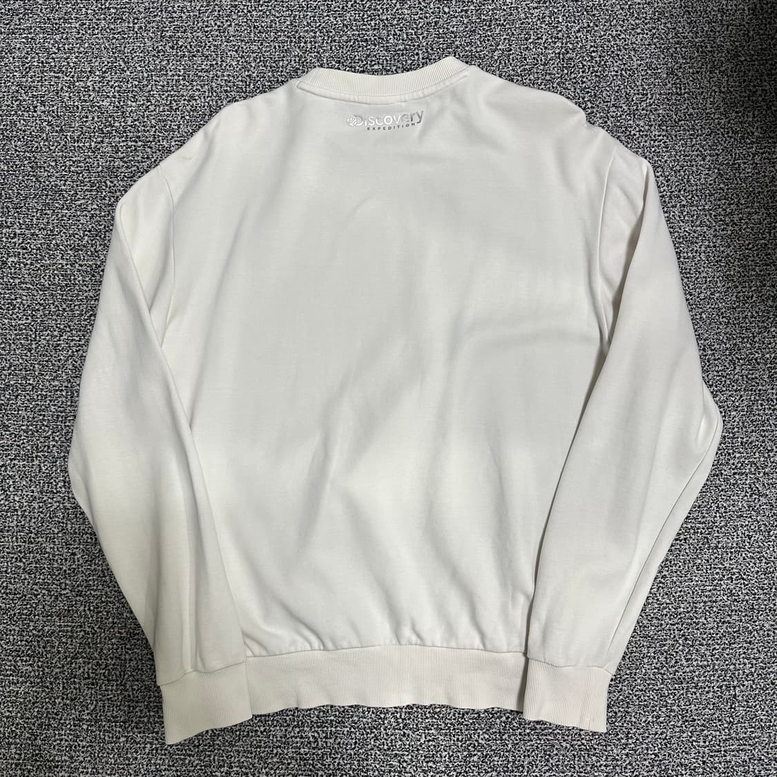 (100추천) 디스커버리 익스페디션 맨투맨 티셔츠 화이트 상품이미지4