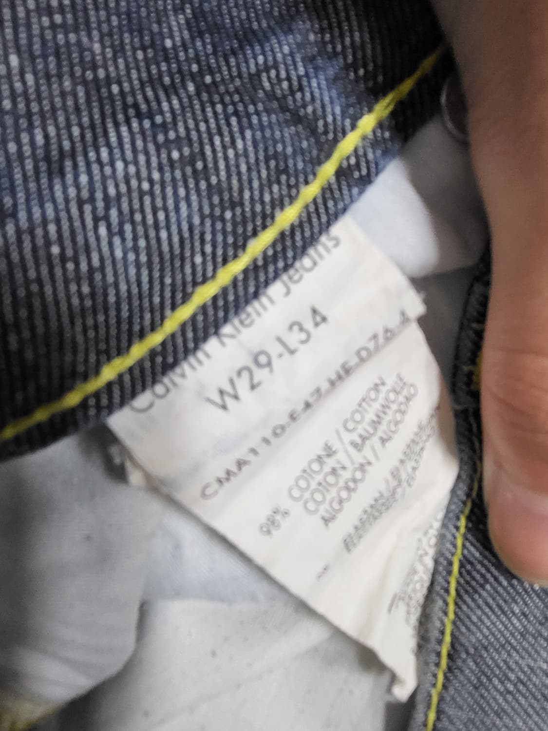 캘빈클라인 청바지 데님 29 상품이미지3