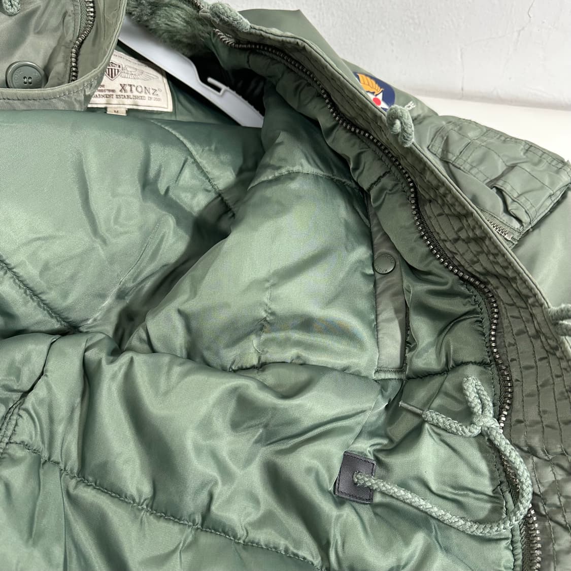 M 엑스톤즈 카키 N3B 항공 야상점퍼 상품이미지7