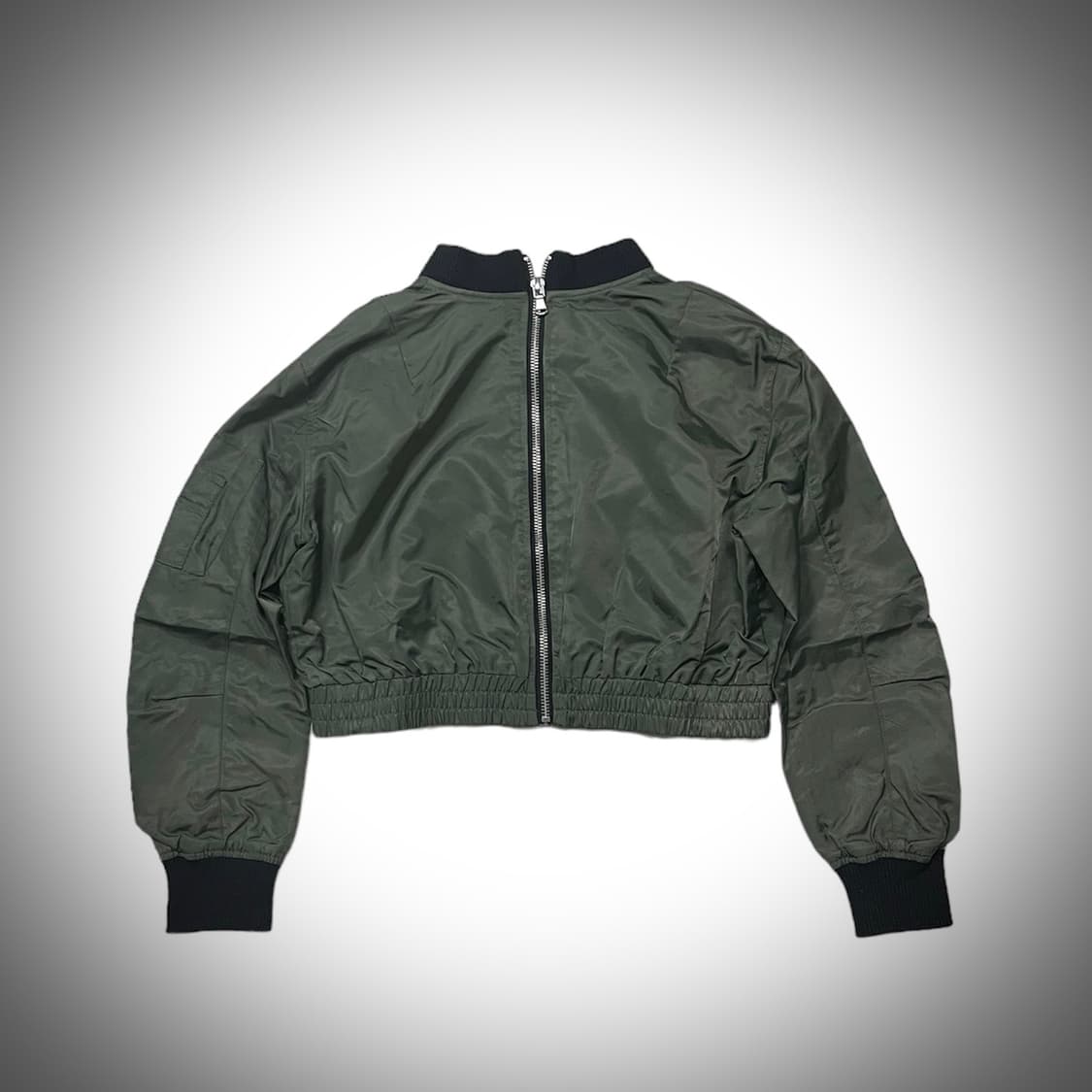 khaki crop buckle jacket 상품이미지6
