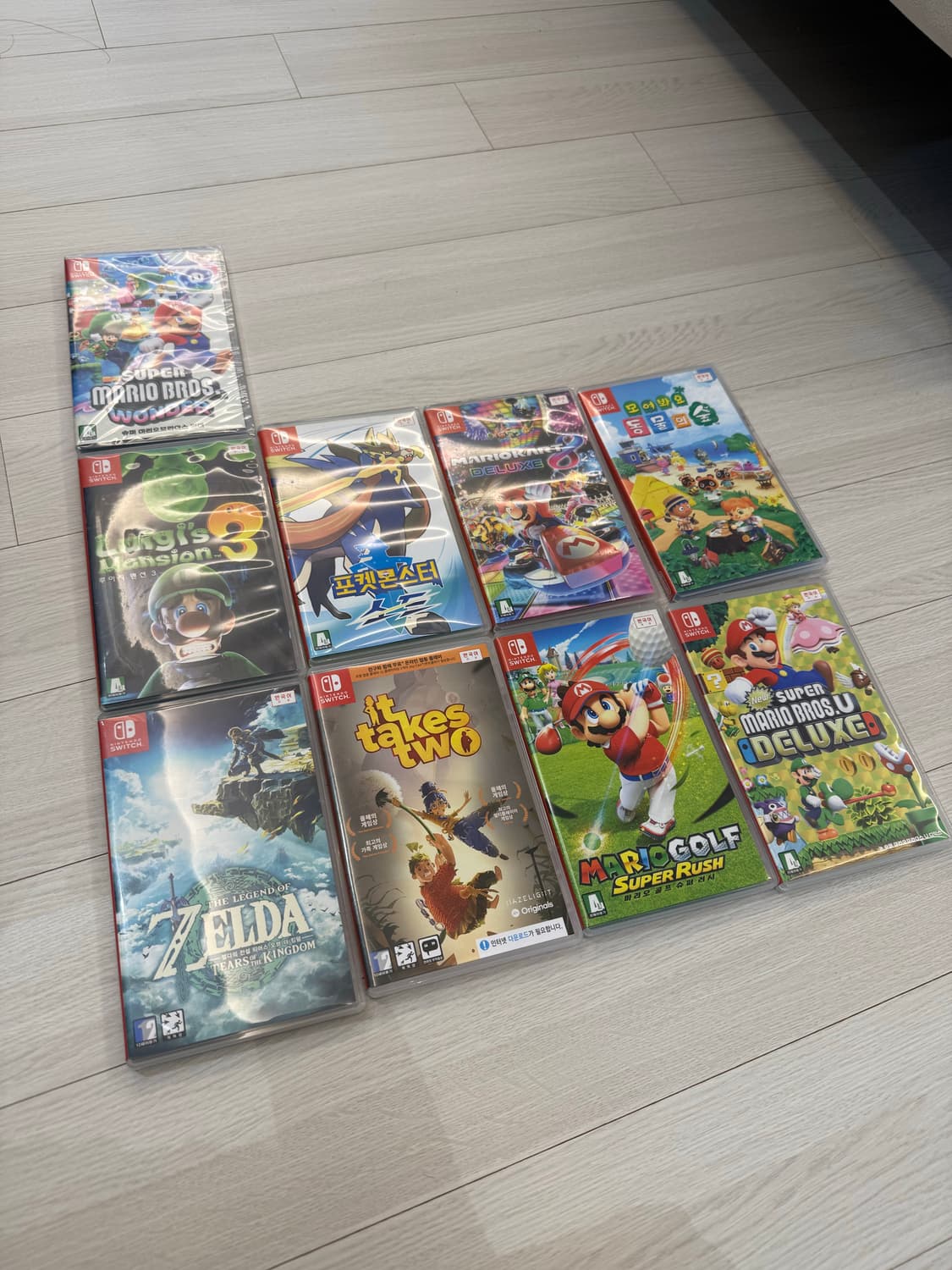 [일괄판매] 닌텐도 스위치 풀세트 + 게임 9개 + 계정게임4개 상품이미지3