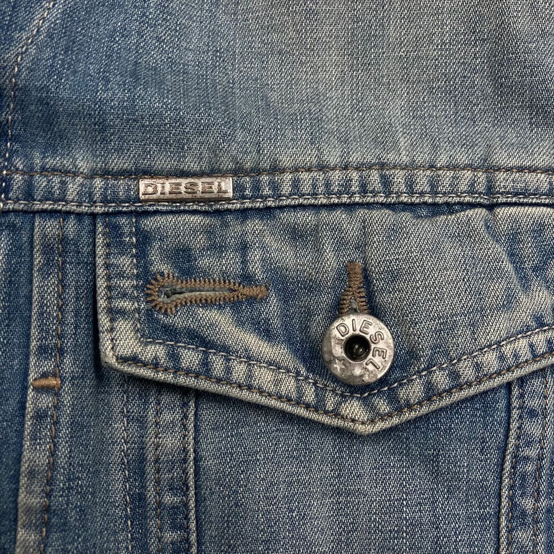 디젤 멀티 포켓 데님 청자켓 상품이미지2
