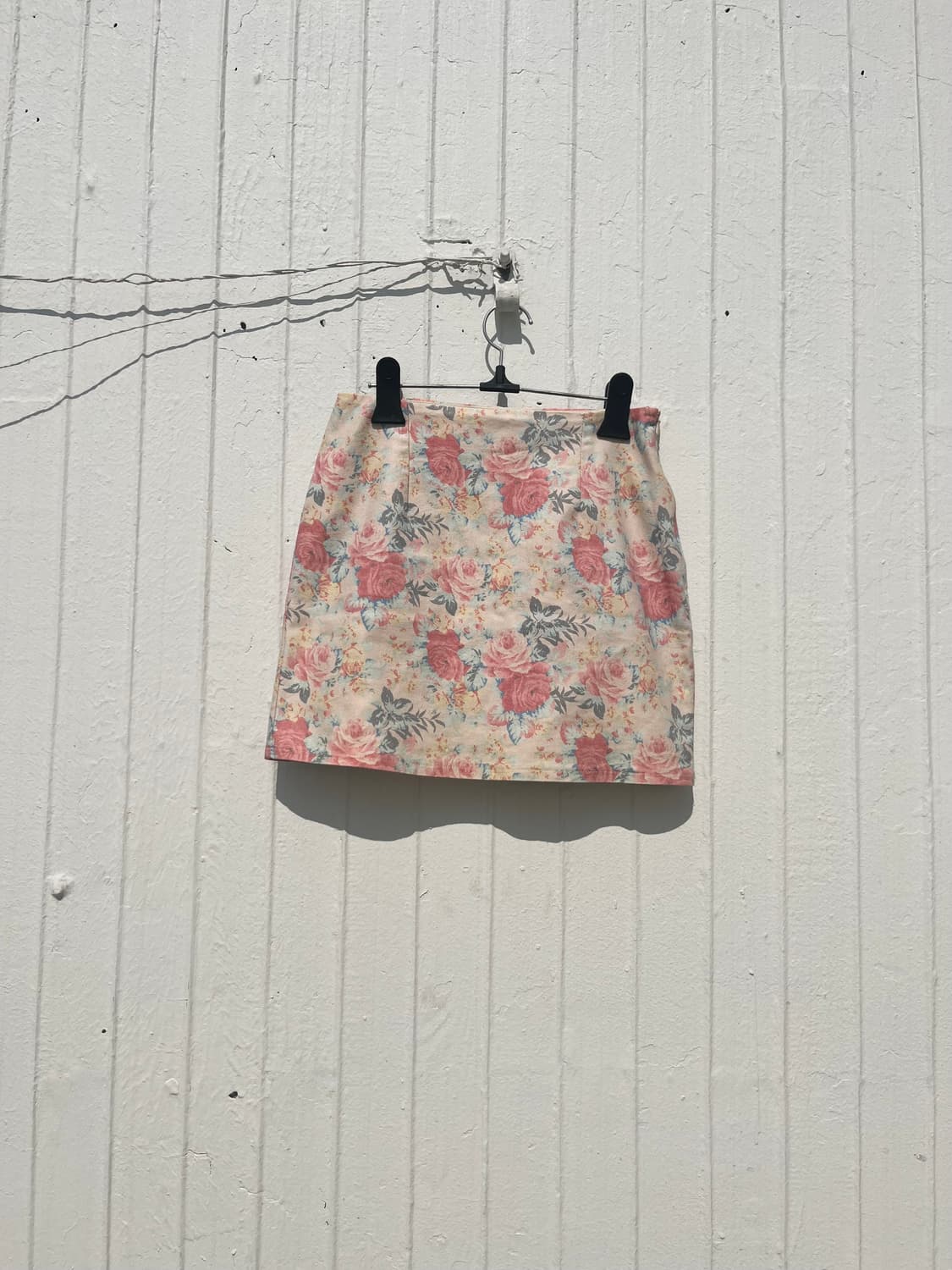 Floral Mini Skirt 플로럴 미니 스커트 상품이미지1