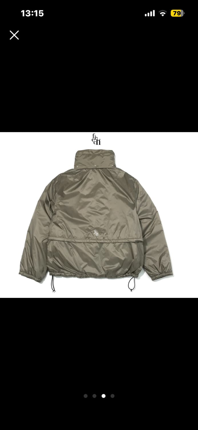 페치선데이 발마칸 숏 패딩 자켓 M 새상품 상품이미지3