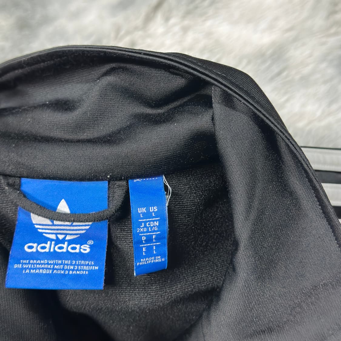 아디다스 파이어버드 해외판 트랙탑 블랙 상품이미지3