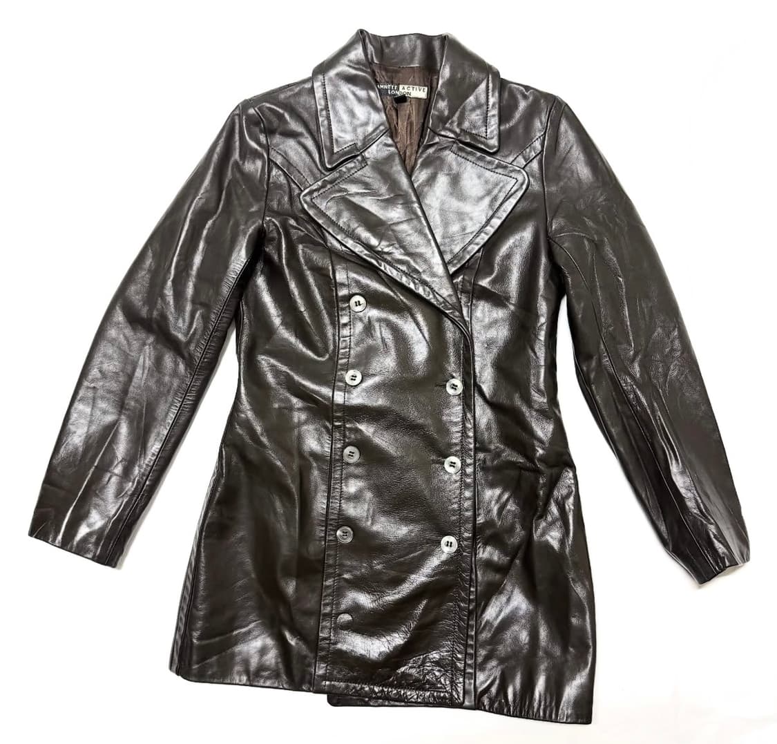 캐서린 햄넷 - 레더 코트 상품이미지1