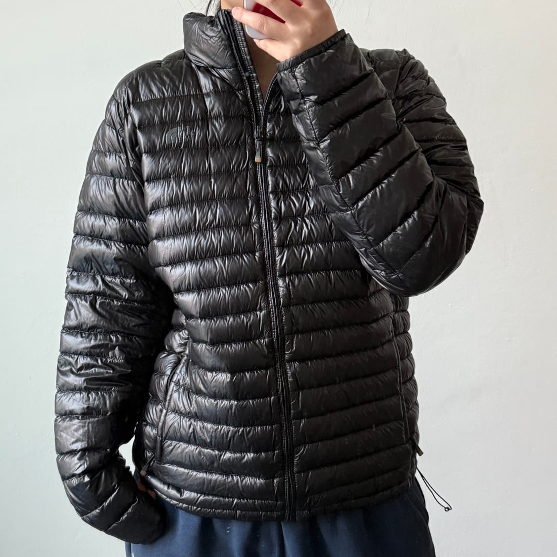 [L] 노스페이스 블랙 경량패딩 상품이미지2