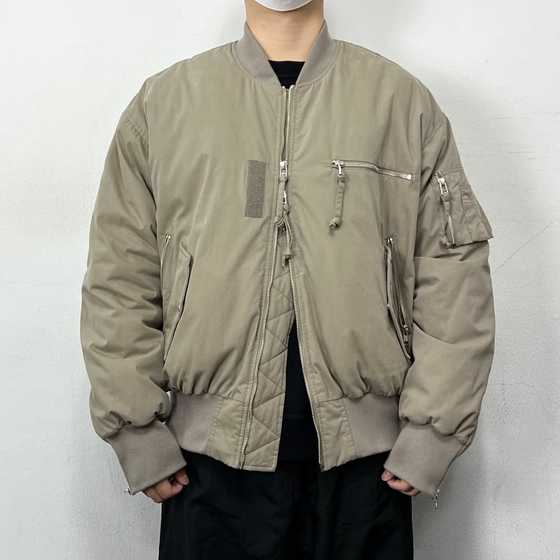 그레일즈 22FW 멀티 지퍼 리버시블 봄버 자켓 상품이미지2