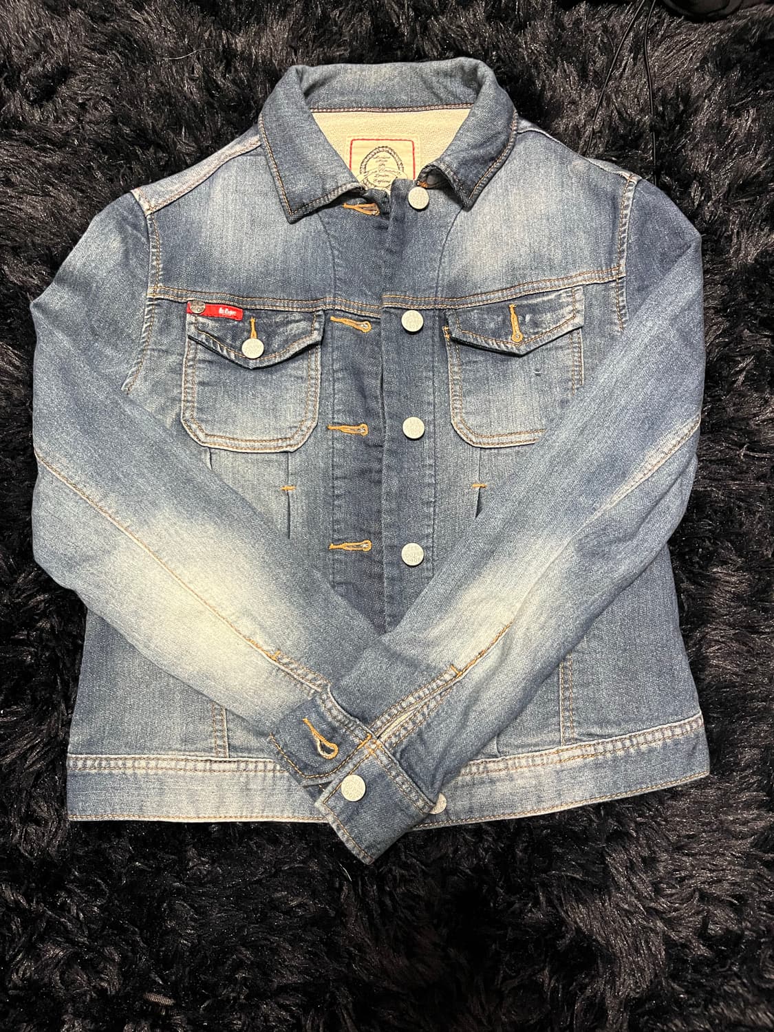 Lee Cooper London England 크롭 청자켓 상품이미지1