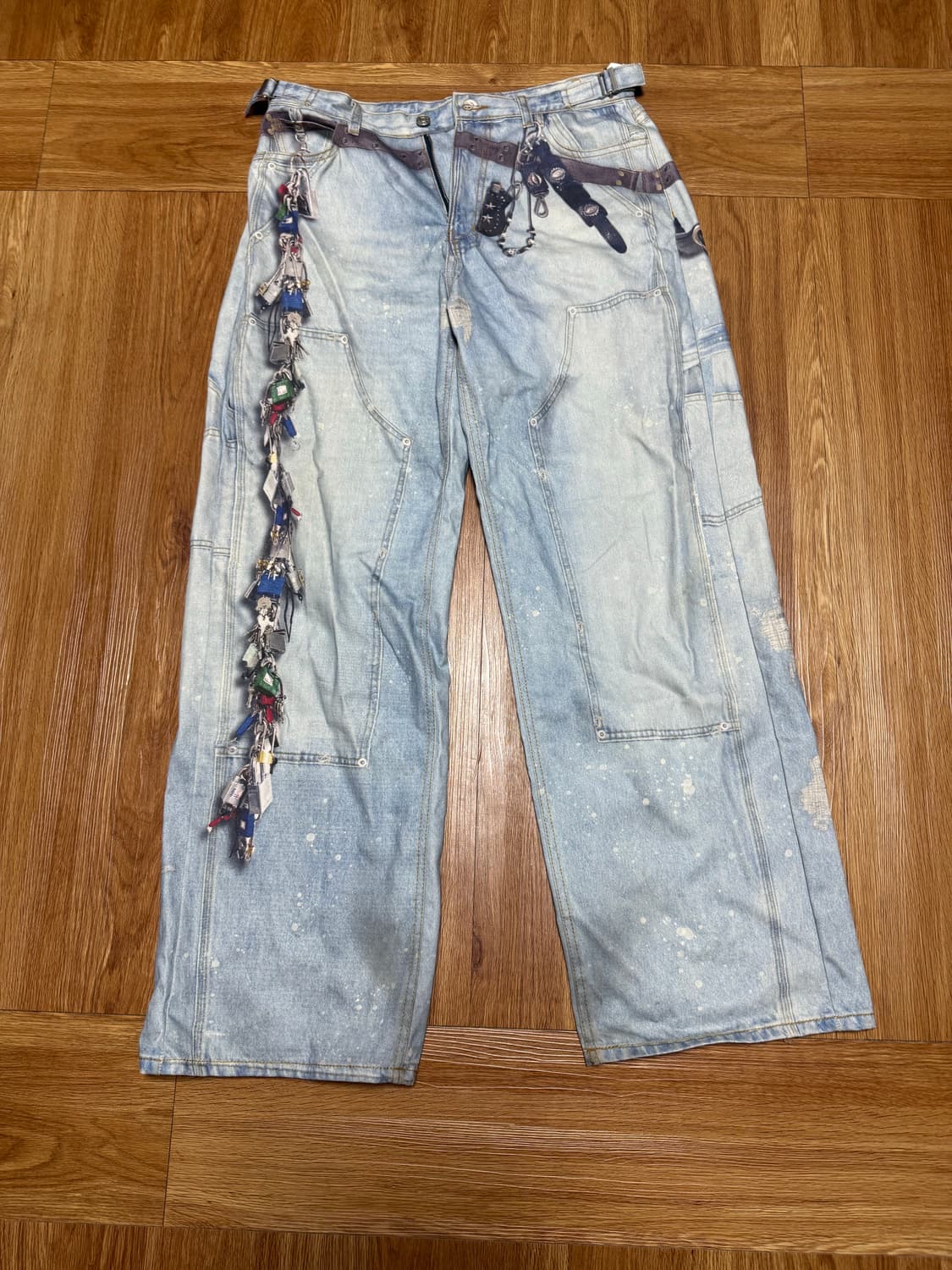 [2]Grailz Keychain denim 상품이미지1