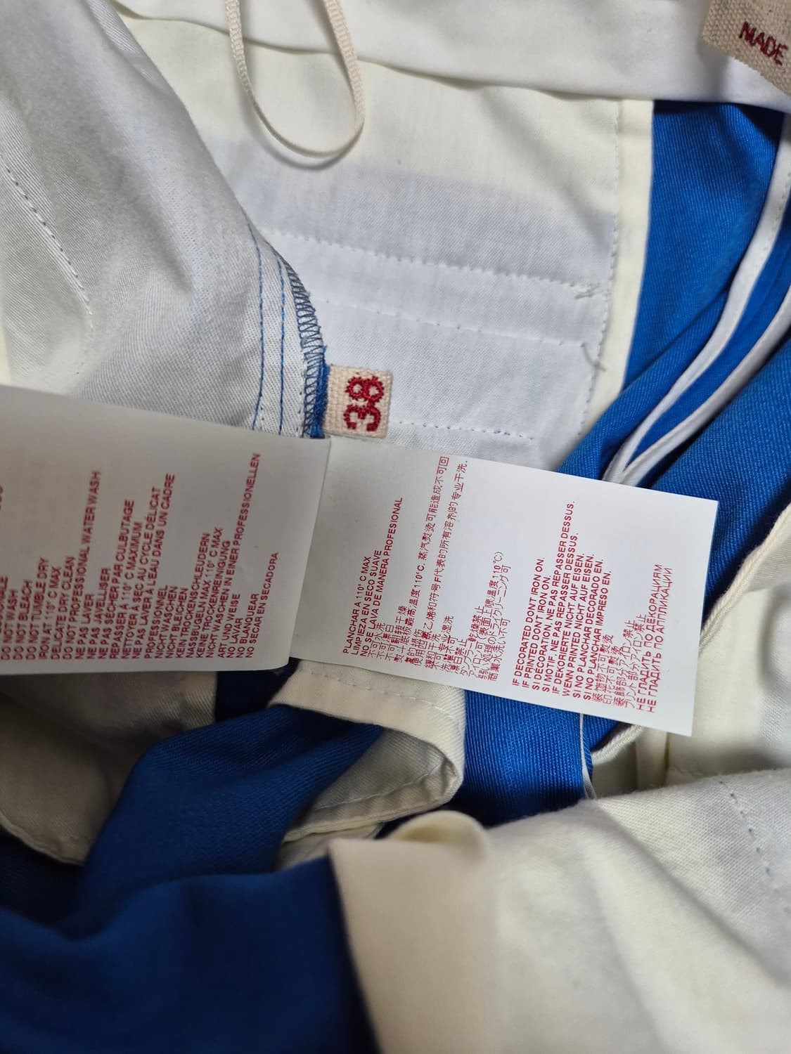 (정품) 마르니 코튼 슬랙스 팬츠 바지 (20fw) 38 상품이미지6