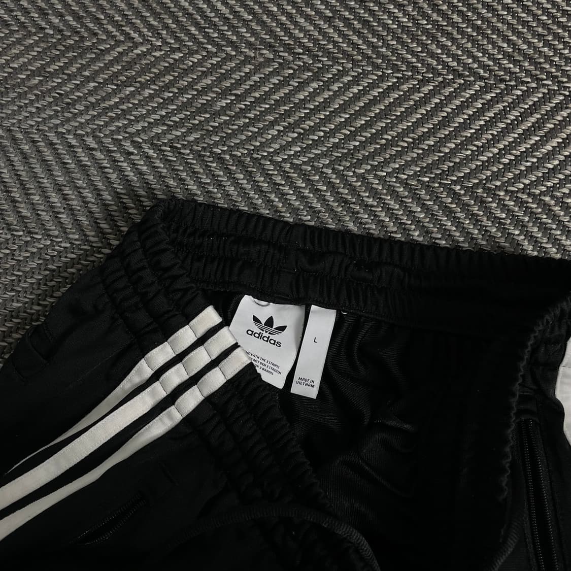 아디다스 파이어버드 트레포일 트랙 팬츠 블랙 y 3670 상품이미지6