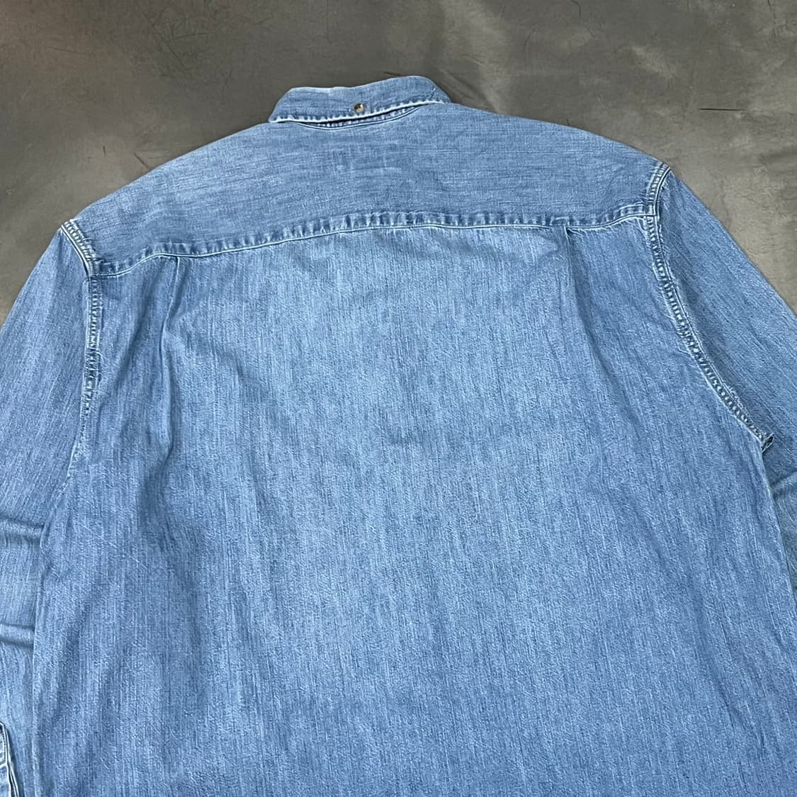  에디바우어 워크 데님 셔츠 y16064 상품이미지4