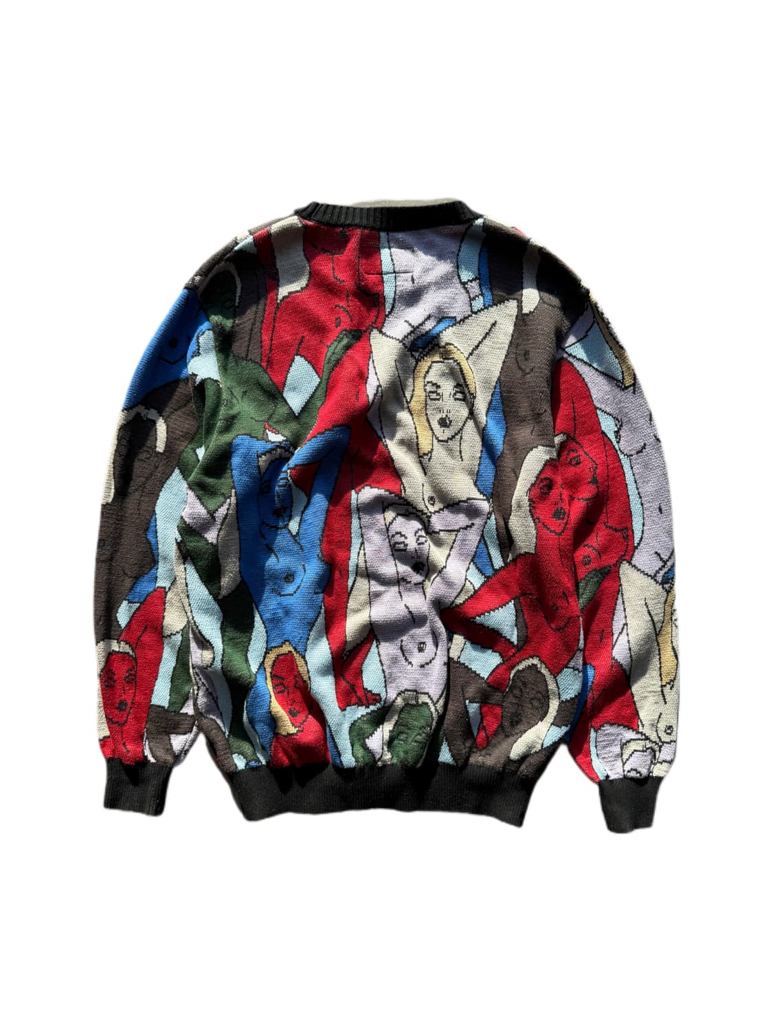 와코마리아 백녀무늬도 자카드 니트 L(XL) 상품이미지2