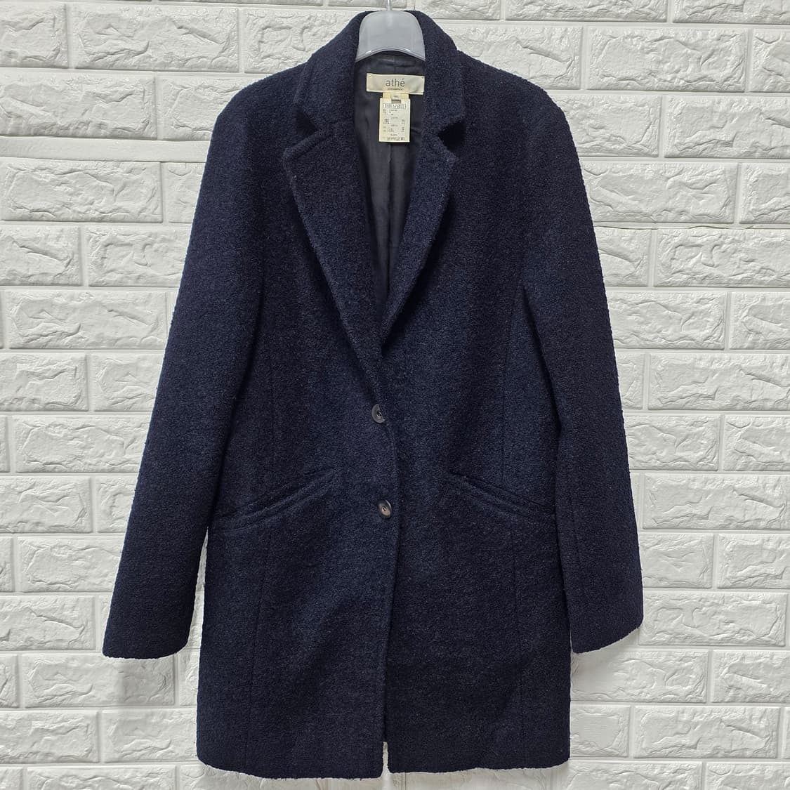 택포// 아떼 바네사브루노 네이비 코트 S 상품이미지1
